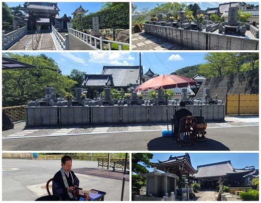 徳行寺にて令和5年8月　永代供養付手元供養墓「語らい」お盆法要開催